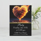 スパーク・ザ・ファン:私たちのホットなファイヤーパーティーを見逃すな! 招待状 (スタンド正面)