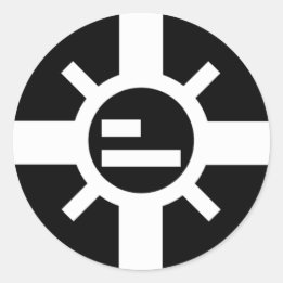 スパーコサンラウンドステッカー ラウンドシール