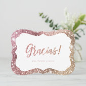 スパーシンプルクルバラ金ゴールドグリッターグラシアス 招待状 (スタンド正面)