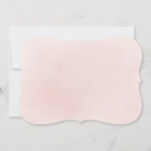 スパーシンプルクルバラ金ゴールドグリッター感謝していユーザ 招待状 (裏面)