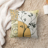 スパースツリーシルエットバイメーガンマイガー クッション (ブランケット)