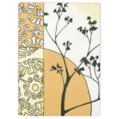 スパースツリーシルエットバイメーガンマイガー クリップボード (裏面)