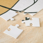 スパースツリーシルエットバイメーガンマイガー ジグソーパズル (側面)