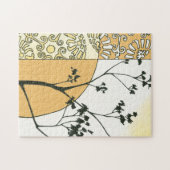 スパースツリーシルエットバイメーガンマイガー ジグソーパズル (横)