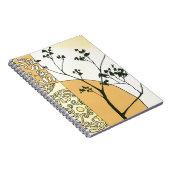 スパースツリーシルエットバイメーガンマイガー ノートブック (右側)