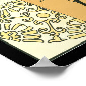 スパースツリーシルエットバイメーガンマイガー ポスター (角)