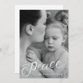 スパースノー・ピース・ホリデー・カード シーズンカード (正面/裏面)