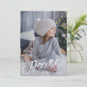 スパースノー・ピース・ホリデー・カード 招待状 (スタンド正面)