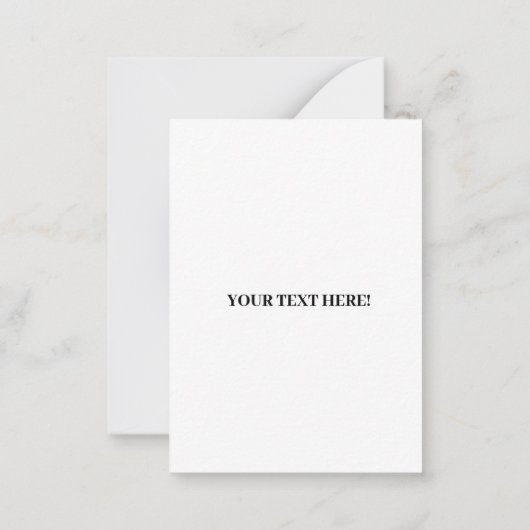 スパーソナライズされたケートボーカッコいいド ノートカード (裏面)