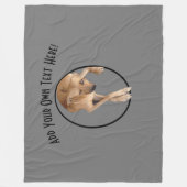 スパーソナライズされたタジアムブランケット フリースブランケット (正面)