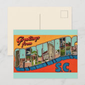 スパータンバーグSCの挨拶 ポストカード (正面/裏面)