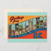 スパータンバーグSC 挨拶 ポストカード (正面/裏面)