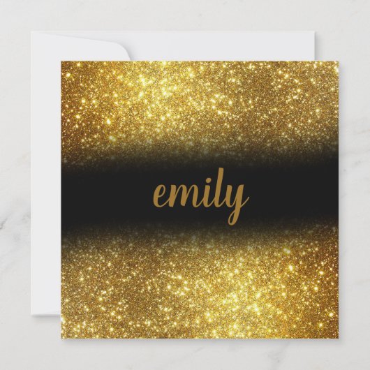 スパーッエレガントクが私のガールフレンドのカードになる サンキューカード (裏面)