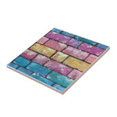 スパーッカラフルクなレンガ模様 タイル (側面)