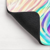 スパーッカラフルク渦巻形のパターン マウスパッド (コーナー)