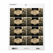 スパーッモダンクエレガントルのスクリプトsoapラベル ラベル (フルシート)