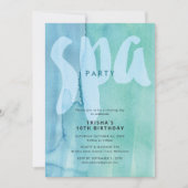 スパーティー 招待状 (正面)