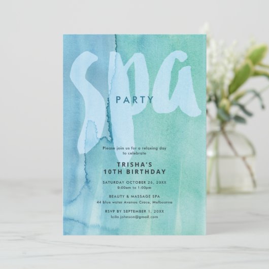 スパーティー 招待状 (スタンド正面)