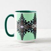 スパーブマグジ高品質メットデザイン マグカップ (左)