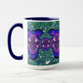 スパーブマグ高品質ジメットデザイン マグカップ (左)