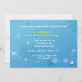 スパーブリーズの誕生日招待状 招待状 (裏面)