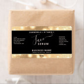 スパーモダンクルエレガントスクリプト顔血清ラベル ラベル (インサイチュ)