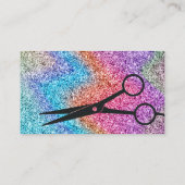 スパーモダンクル黒髪サロンQRコード 名刺 (裏面)