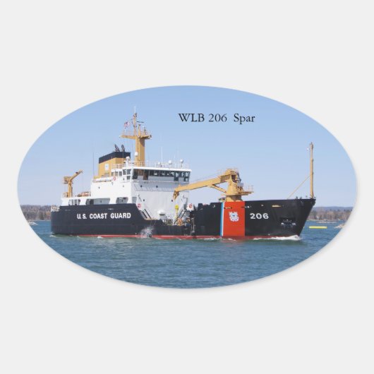 スパールのシール 楕円形シール (正面)