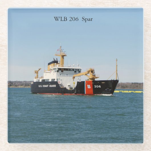 スパールガラスのコースター ガラスコースター (正面)