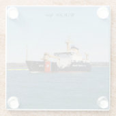 スパールガラスのコースター ガラスコースター (裏面)