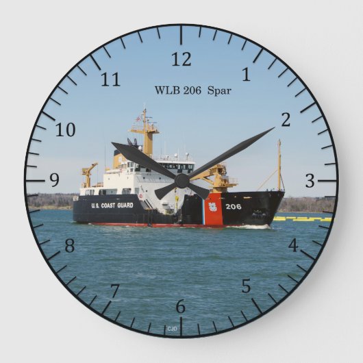 スパール時計 ラージ壁時計 (正面)