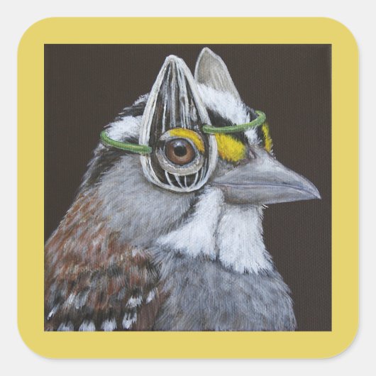 スパーローの角のステッカーをリッチー スクエアシール (正面)