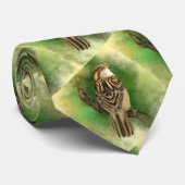 スパーローズのネックタイ – 緑 ネクタイ (ロール)