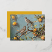 スパーローズ – ホイルポストカード 箔シーズンポストカード (正面/裏面)