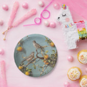 スパーローズ – ラウンド紙プレート ペーパープレート (パーティー)