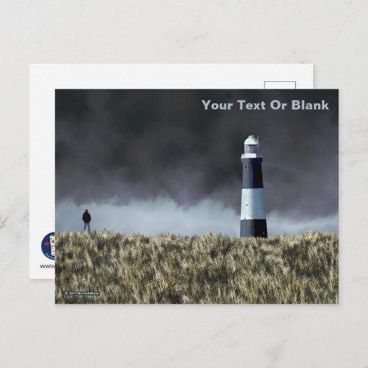 スパーンポイントライトハウスポストカード ポストカード (正面/裏面)