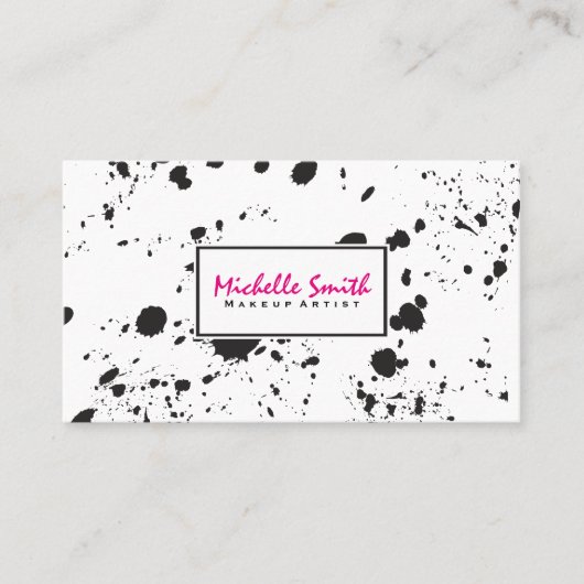 スパー芸術的ター 名刺 (正面)