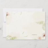 スパ及び美しい招待状 招待状 (裏面)