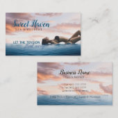 スパ及び退去の名刺 名刺 (正面/裏面)