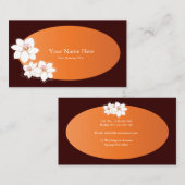 スパ名刺テンプレート 名刺 (正面/裏面)