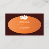 スパ名刺テンプレート 名刺 (裏面)