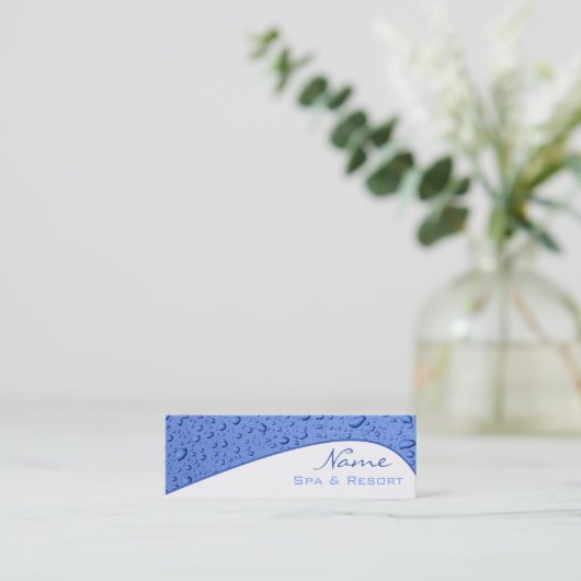 スパ名刺 スキニー名刺 (スタンド正面)