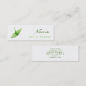 スパ名刺 スキニー名刺 (正面/裏面)