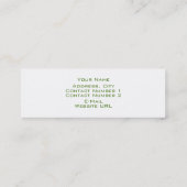 スパ名刺 スキニー名刺 (裏面)