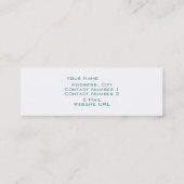 スパ名刺 スキニー名刺 (裏面)