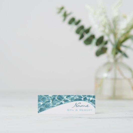 スパ名刺 スキニー名刺 (スタンド正面)