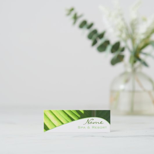 スパ名刺 スキニー名刺 (スタンド正面)