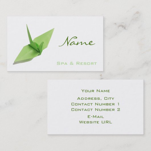 スパ名刺 名刺 (正面/裏面)