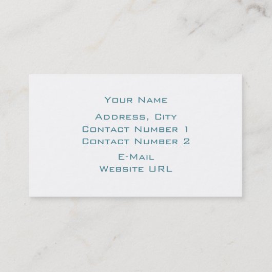 スパ名刺 名刺 (裏面)