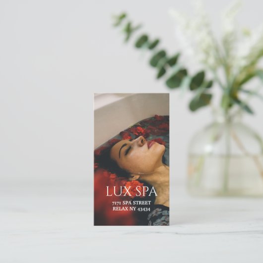 スパ名刺 名刺 (スタンド正面)